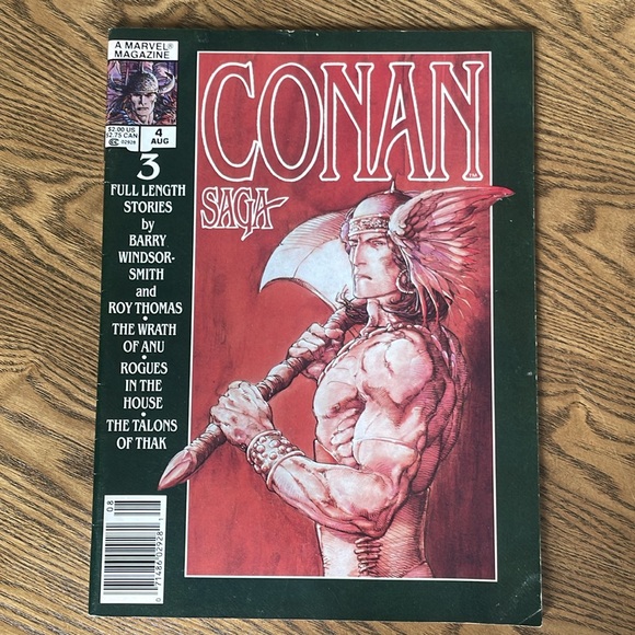 Conan Saga Conan The Barbarian Marvel Comics 1987 - Picture 6 of 7